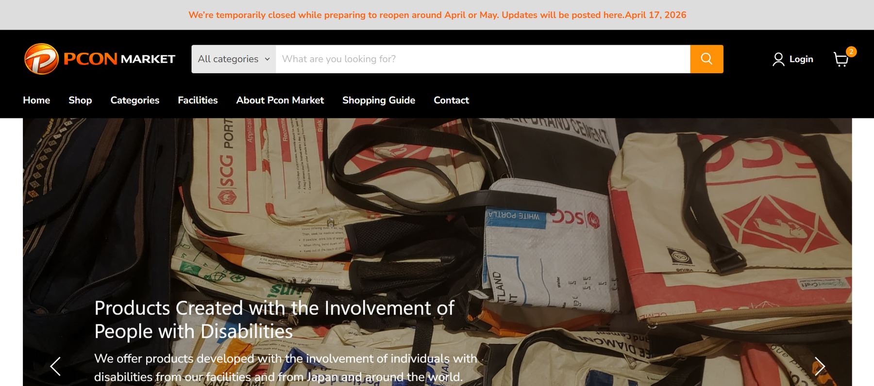 About the Reopening Date of Our Website