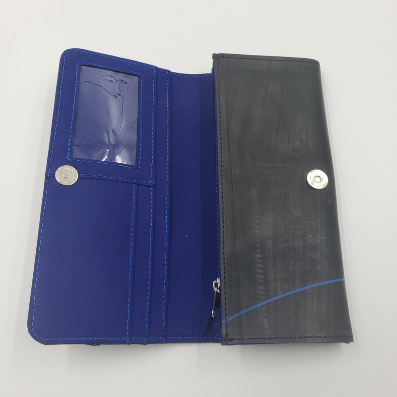 タイヤ素材長財布 Blue (PT006)
