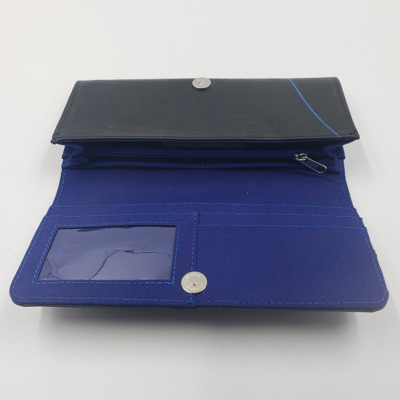 タイヤ素材長財布 Blue (PT006)