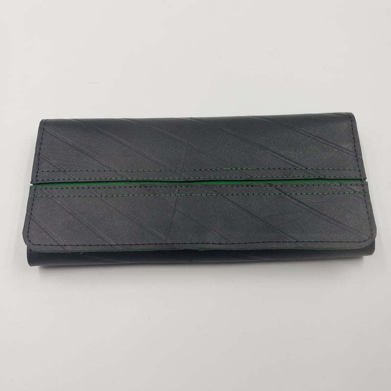 タイヤ素材長財布 Green (PT006)