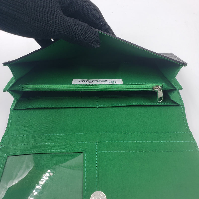 タイヤ素材長財布 Green (PT006)