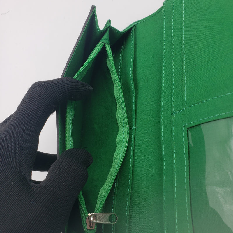 タイヤ素材長財布 Green (PT006)