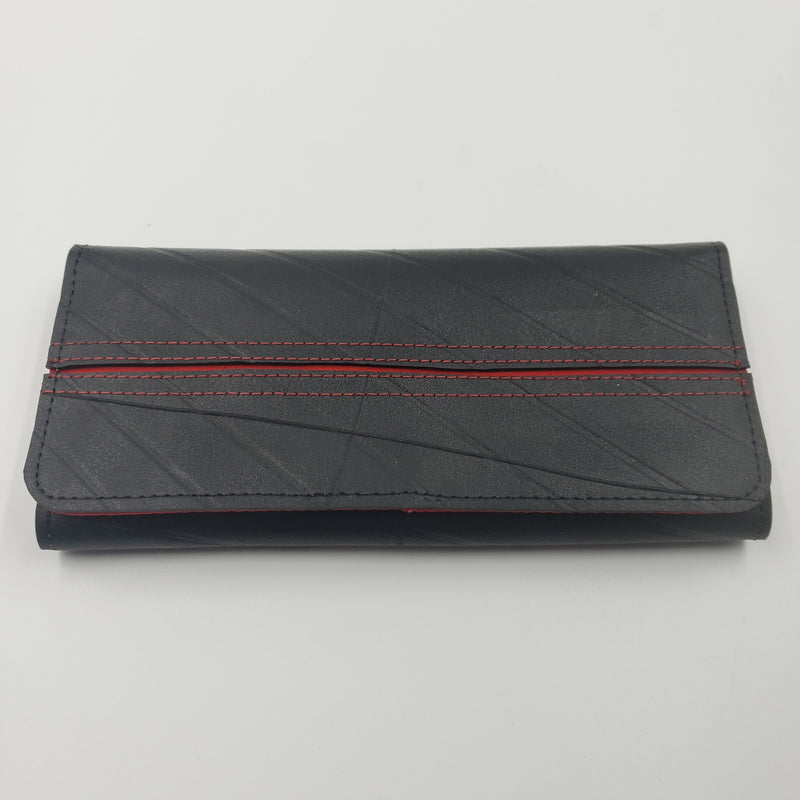 タイヤ素材 長財布 Red (PT006)