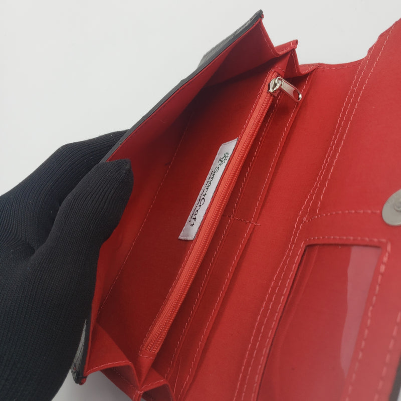 タイヤ素材 長財布 Red (PT006)