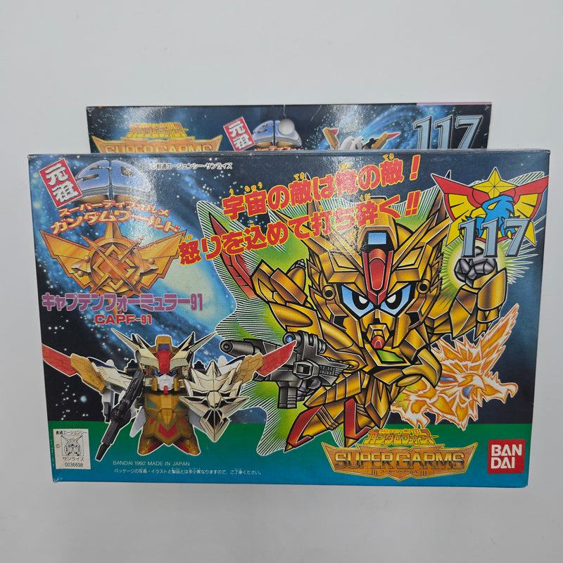 Original SD Gundam No.117 Captain Formula 91