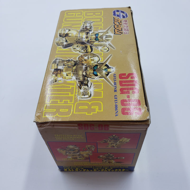元祖SDガンダム SDG 06 ハイパーモード ボルトガンダム ガンダムマックスター 海外限定ゴールド VER ORIGINAL SD GUNDAM GOLD VER HYPER MODE BOLT MAXTER