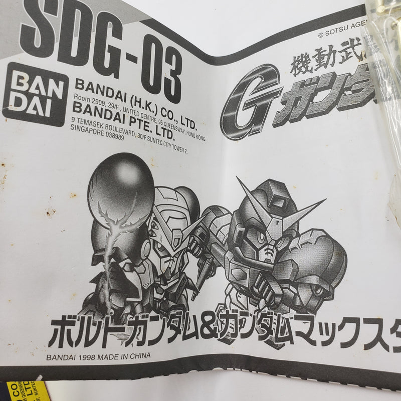 元祖SDガンダム SDG 06 ハイパーモード ボルトガンダム ガンダムマックスター 海外限定ゴールド VER ORIGINAL SD GUNDAM GOLD VER HYPER MODE BOLT MAXTER