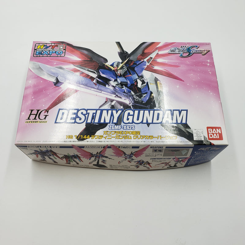 HG DESTINY GUNDAM GUNPLA EXPO LIMITED ガンプラEXPO限定 HG デスティニーガンダム Clear Color